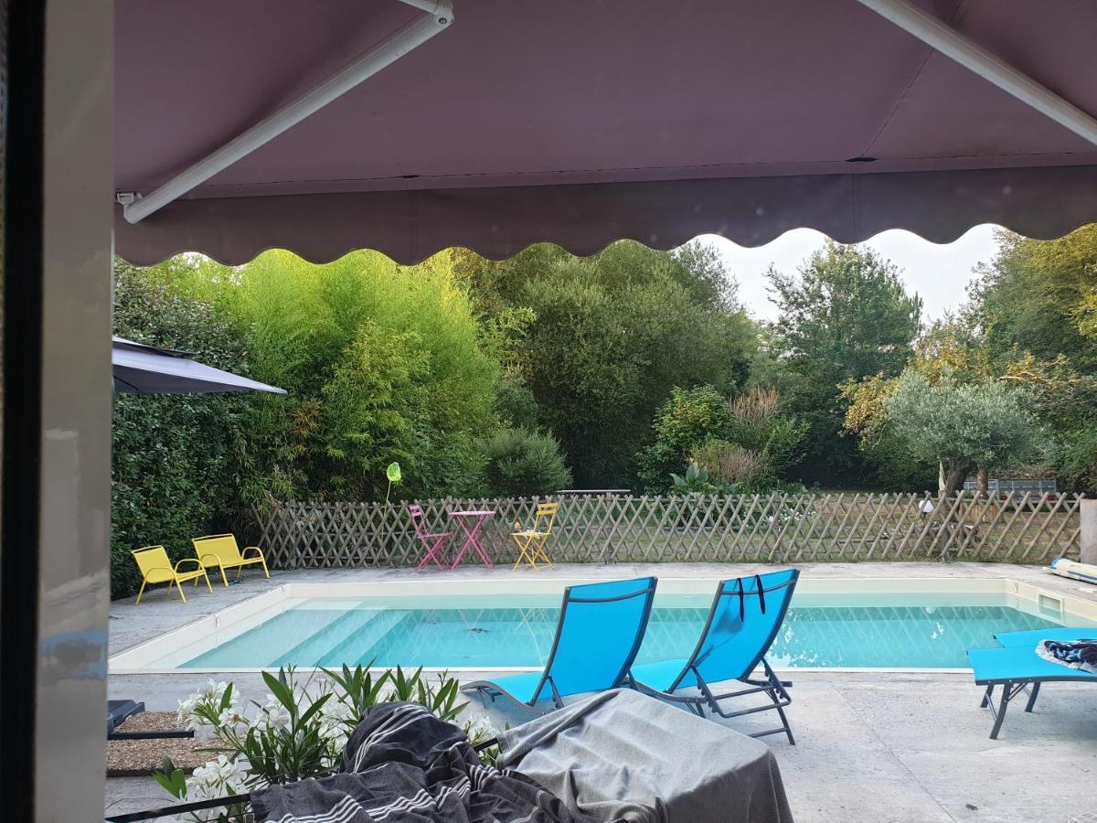 サン・ジョルール・ド・マレムヌ Rez-De-Jardin Piscine Chauffee Et Jardin Privatifsヴィラ エクステリア 写真